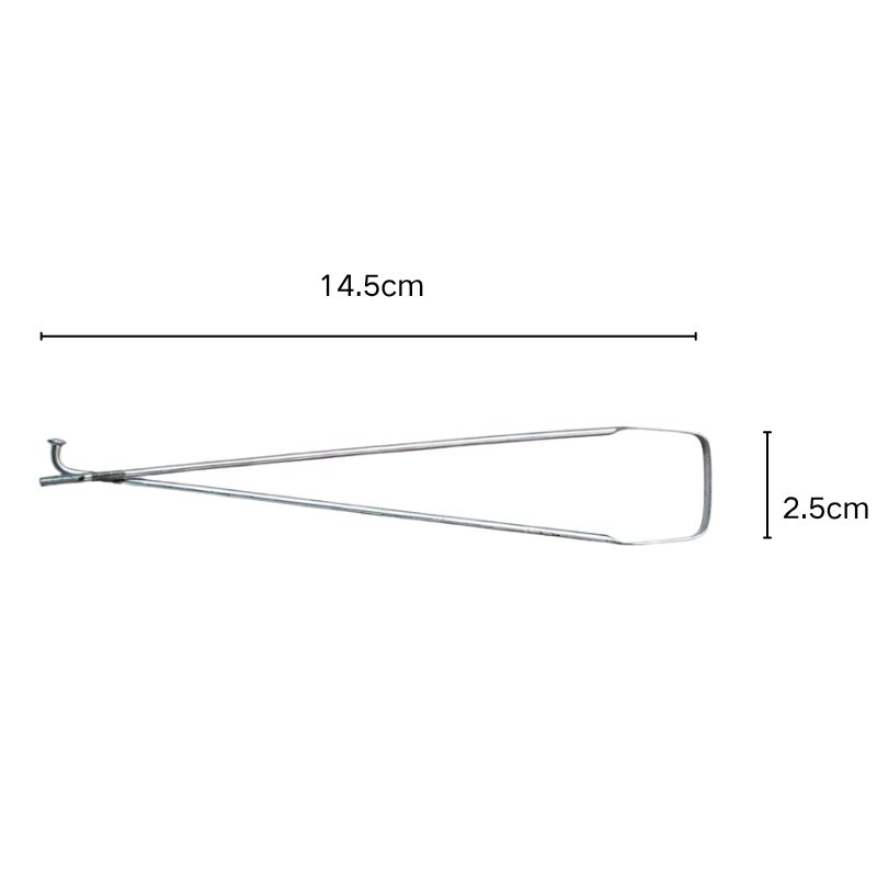 Pottery Fork Trimming Knife Metal Scraping Tool Ceramic Clay Sculpting Trimming Polishing Tool for DIY Handmade Pottery