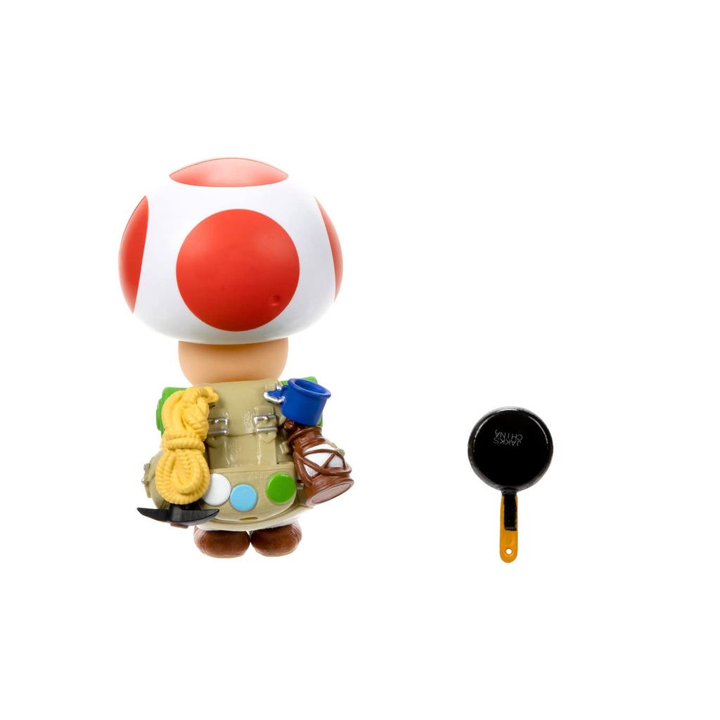 Sanei Boeki The Super Mario Movie Action Figure Toad W6 X D8 X Miscellaneous Bros. H10.5cm TSM-04