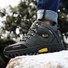 TUINANLE Herren Wanderschuhe Trekkingschuhe Outdoor Rutschfeste Kletterschuhe Winterschuhe