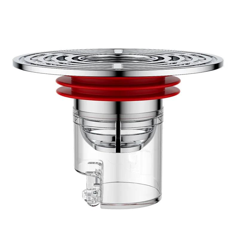 Magnetic Self-Closing Anti-odor Floor Drain Core Insect Proof Floor Strainer Cover Deodorant Bathroom Toilet Sewer Shower Drain