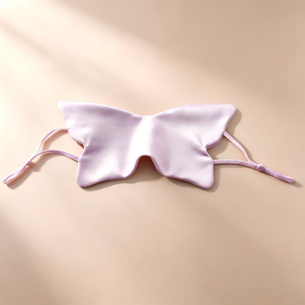 Double Sided Light Blocking Eye Cover Portable Butterfly Print Eye Mask Sleep Eye Mask Home Naps