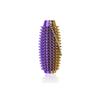 4pcs Mini 3D Printed Hard Spiky Fidget Massage Keychain Pain Stim Toy for Adults Anxiety Relief Stress Sensory Novelty Gifts