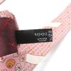 Pristine Salvatore Ferragamo tie Shell pattern wide tie pink silk mens Used