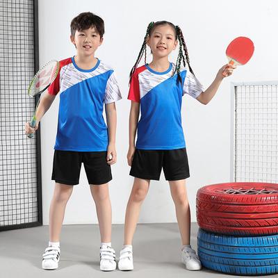 Badmintonanzug-Set für Kinder, Hosenrock für Mädchen, schnelltrocknender Tischtennis-Trainingsanzug, Tennisanzug für Jungen, Grundschule