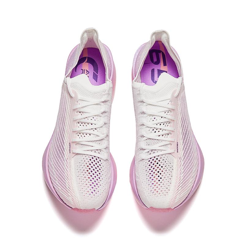 New Anta C202 G9 Anti Slip Wear Resistant Low Top Casual Running Shoes Men's White Purple 912535573-2