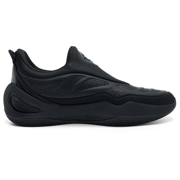 Rigorers Future Slip-On Trendy Shock Absorbing Non-Slip Low-Top Casual Shoes Unisex Casual Shoes Black Z123460101-5