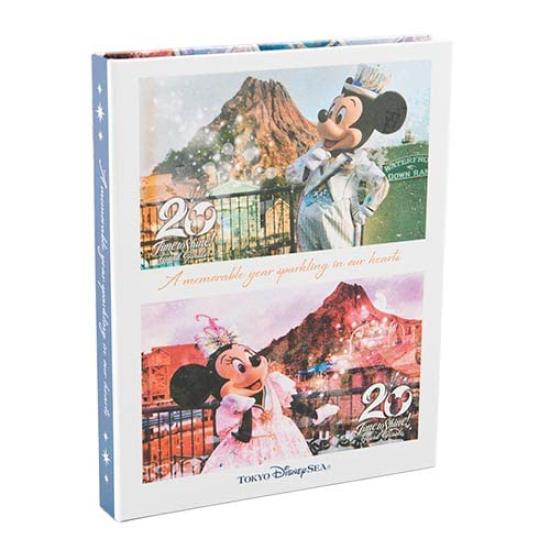 Mickey Friends Postcard Case DisneySea 20th Anniversary Grand Finale Time to Disney Merchandise Souvenir & & (Live Action) [Tokyo Exclusive] Shine!