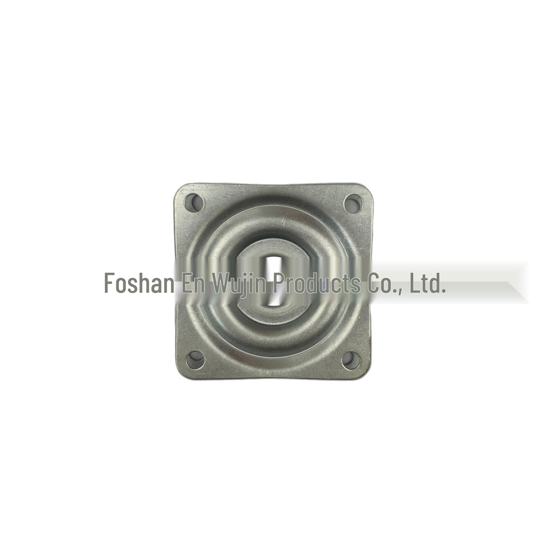 Galvanized 360° Rotating Square Cake Display Stand 6-inch