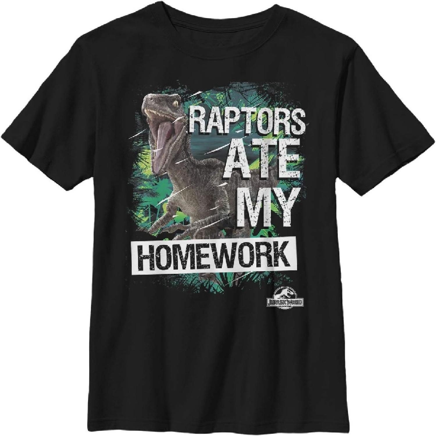 

Fifth Sun Jurassic World Мальчики Бумажная Закуска Футболка с коротким рукавом и круглым вырезом XXXXXL чёрный