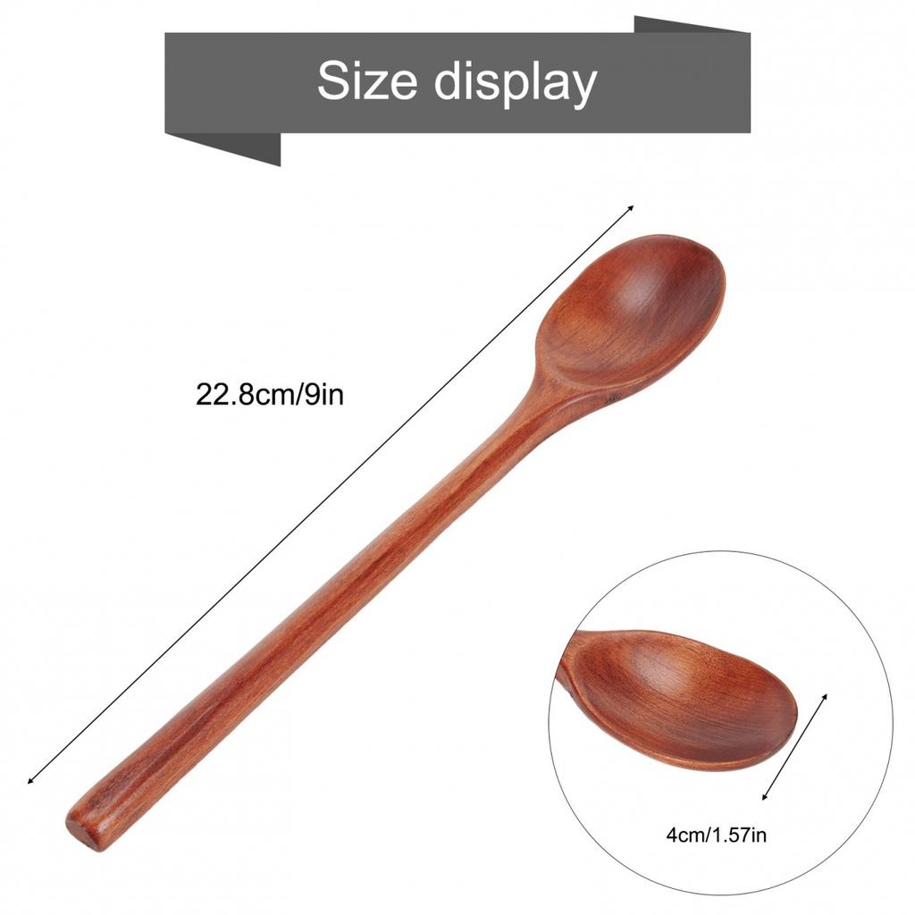 Spoon Parts Professional Replacement 6 Piece Spoon Korean Style 9 Inch