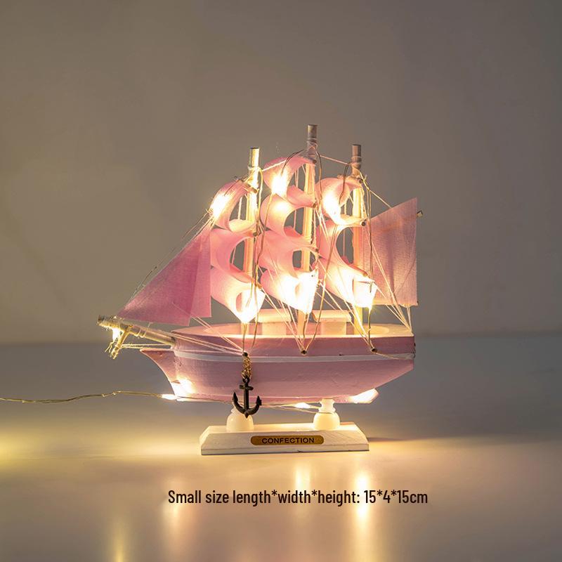 Sailboat Ornament: Creative Home Décor for Living Room, Wine Cabinet, Graduation Gift, or Office Desktop