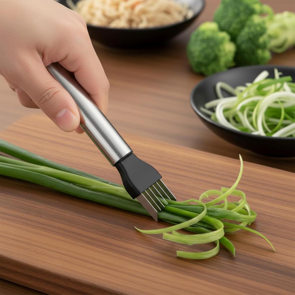 Stainless Steel Onion Chop Kitchen Onion Chop Professional Onion Chop Tool Chop Cutter Vegetable Garlic Chop Black 2PCS