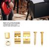 10Sets With Mounting Screws String Retainer Guide Gold Color String Retainer Set  For Guitar