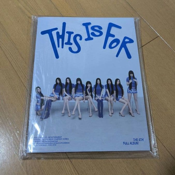 [USED] TWICE "THIS IS FOR" THIS Ver. Album Mina Poster