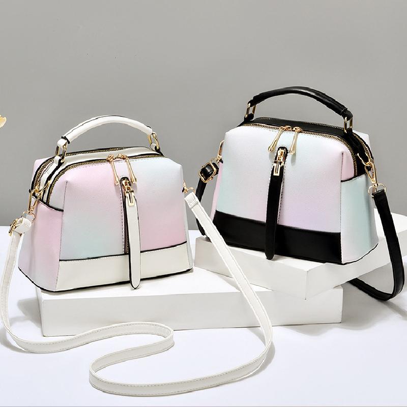 Material Shoulder Pu Bag Crossbody Underarm Bag Large Capacity Women Handbag