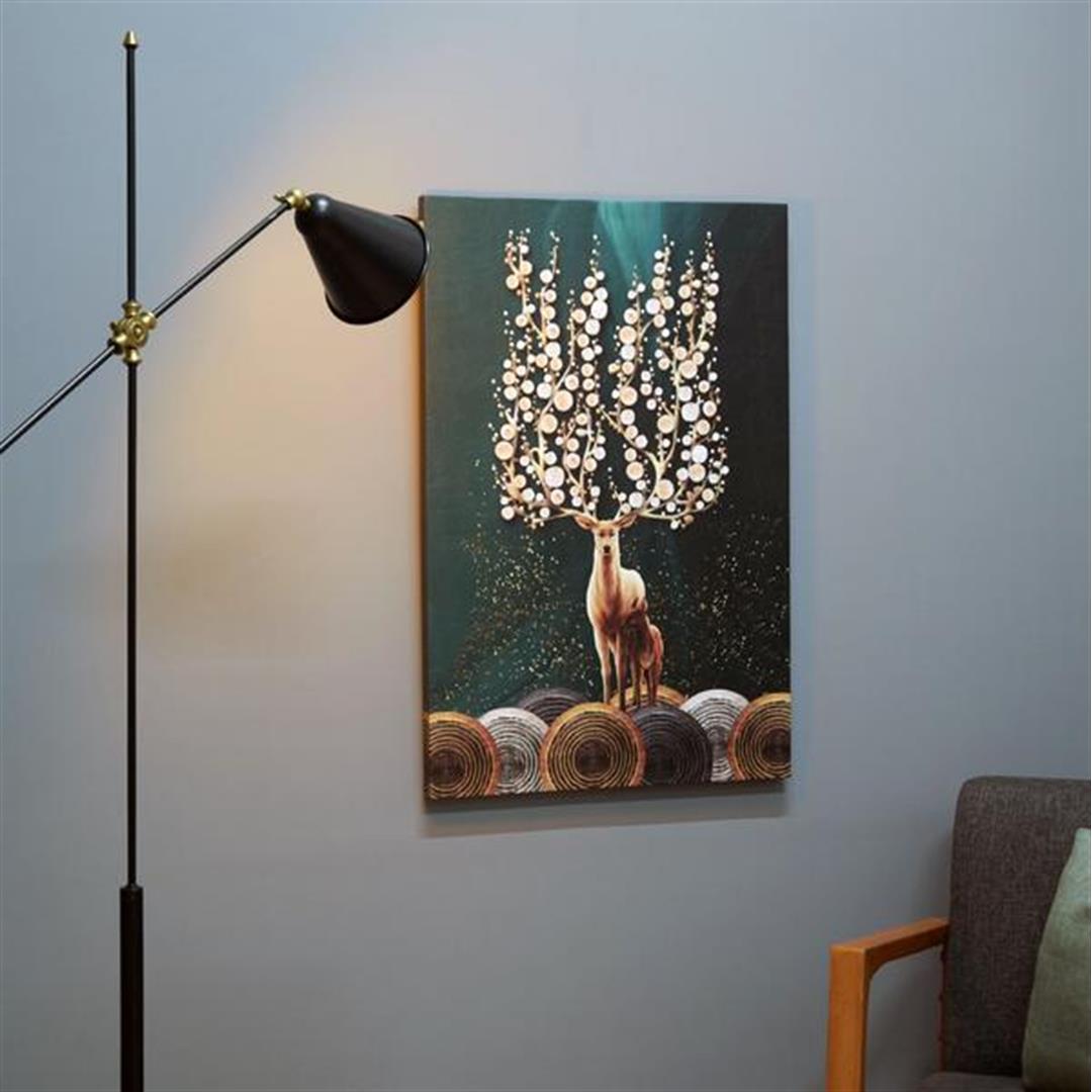 

QArt Декоративная картина на холсте Муладхара 60x90 см