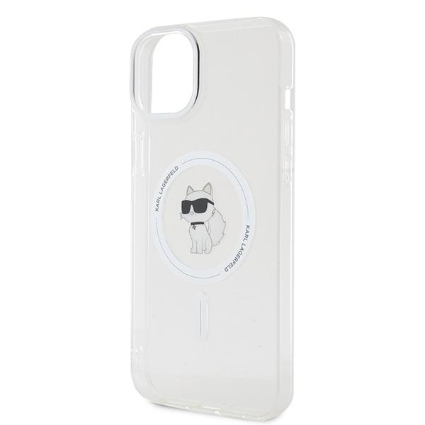 Karl Lagerfeld Klhmp15Mhfccnot Iphone 15 Plus / 14 Plus 6.7 Transparent Hardcase Iml Choupette Magsafe