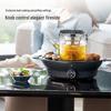 Morphy Richards Electric Ceramic Tea Stove with Glass Teapot & Grill CN Plug (adapter Included)