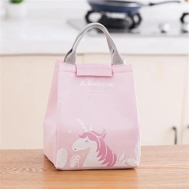 Thermal Bag Insulated Lunch Bag Cooler Bag Picnic Bags Lunch Box Ice Pack Tote Food Lunch Bags Large Capacity For Women Kids