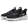 Li Ning Fabric Cushioning Slip Resistant Abrasion Resistant Low top Casual Shoes Women's Black AGLS024-5
