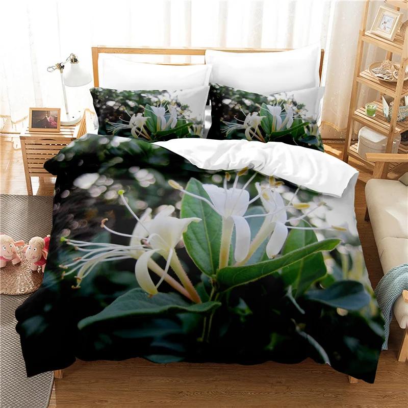 Black And White Milk Pattern Bedding Set Simple Style Soft And Comfortable Duvet Cover Set 3-Piece Children's Duvet Cover Set