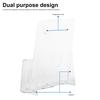 Acrylic Brochure Holder 3 Tiers A4 Size Clear Wall Mount Countertop Organizer Flyer Booklet Document Magazine Literature Display Stand Home Supplies
