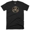 Triskele T Shirt Vikings Clothing Valhalla Ragnarok Pagan Norse Thor Odin Top
