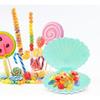 Amosfun 30pcs Sea Shells Candy Boxes Mermaid Party Seashell Candy Tray Jewelry Storage Trinket Box Birthday Valentines Party Supply