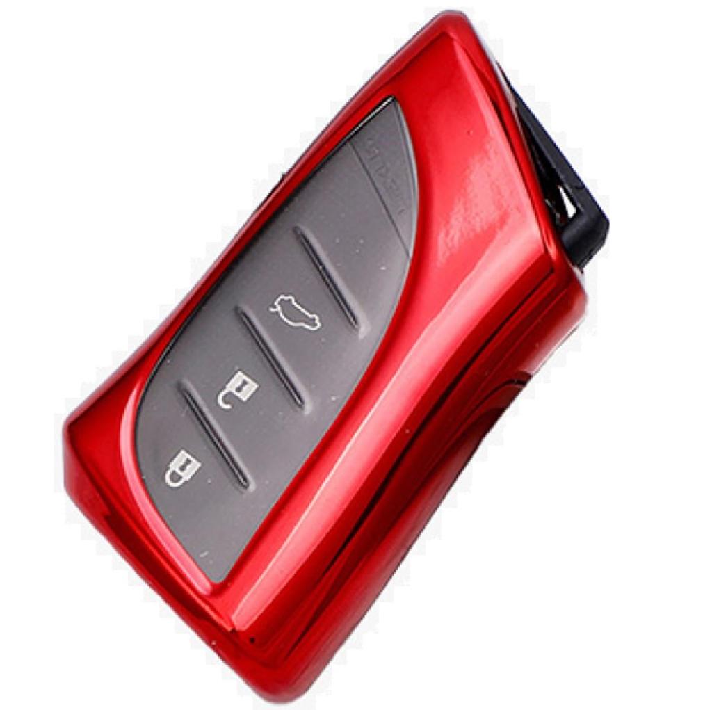 VERISSY UX ES LS RZ Smart Key Case for Lexus Lexus LX NX LC Luxury Stylish Smart Key Cover, red