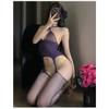 Sexy lingerie sexy jumpsuit take-off free design uniform temptation