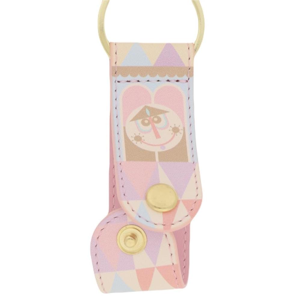 Disney Headband Holder a Small Tokyo Disney Resort Exclusive Small World "It's World" Keychain, Portable,