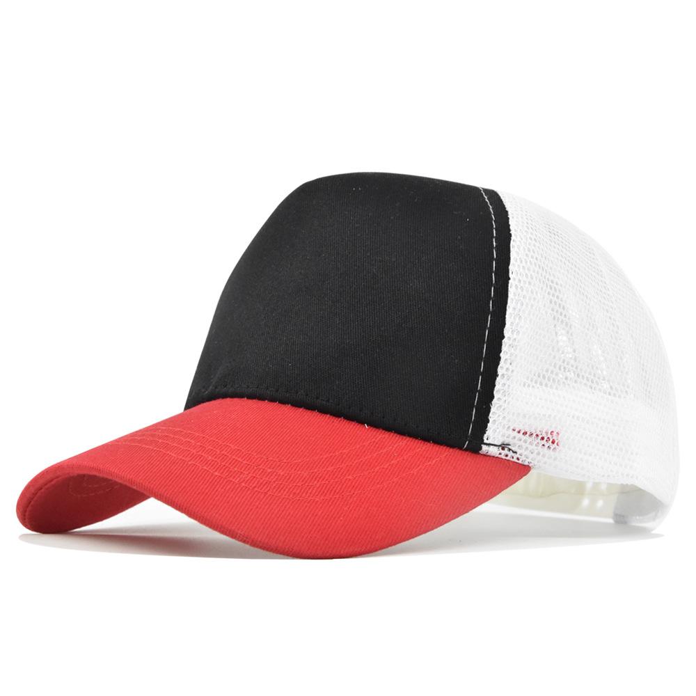 Permeable Baseball Cap For For Men And Women Summer High Quality Fashion Adjustable Cotton Outdoor Use Sportss Sun Visor Hat Patchwork Mesh Air