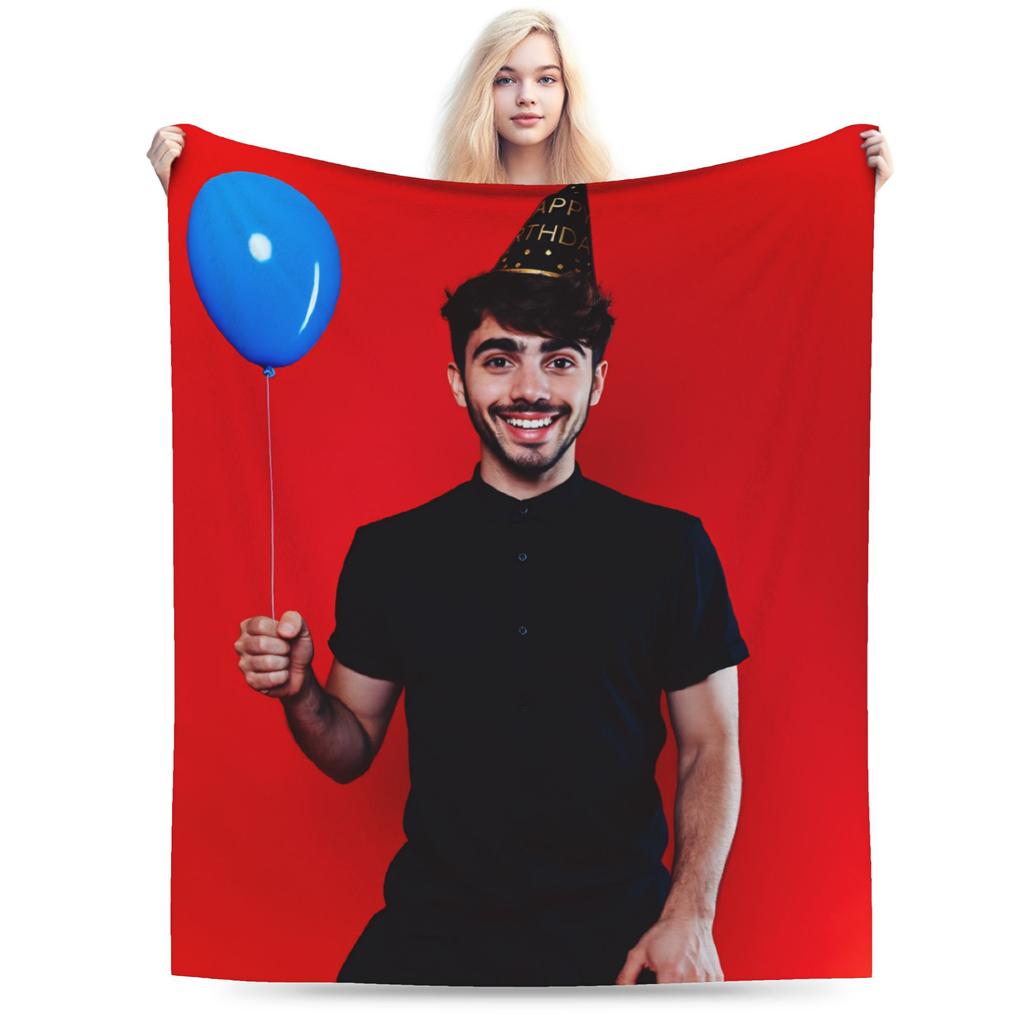 Fede V-Vigevani Soft Warm Blanket Club Misterios Boy Girl Plush Throw Blanket Funny Couch Bed Flannel Bedspread Sofa Bed Cover