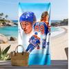 Wayne Gretzky Printed Beach Towel Quick Dry Soft TowelPortable Large Rectangular Beach Blanket for Travel Swimming Pool
