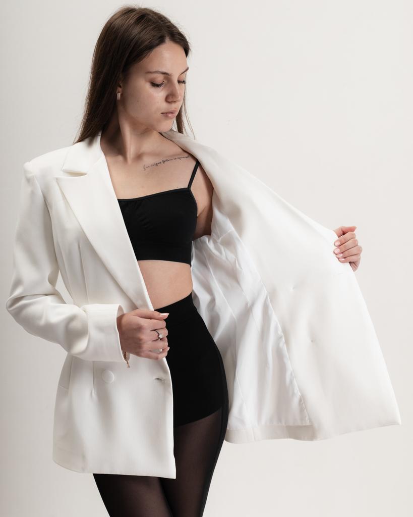 Jacket LK Brand 1032 S White