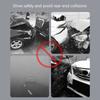 LED Solar Power Car Warning Light Anti Theft Caution Lamp Enhanced Visibility Bike Light Simple Installation for