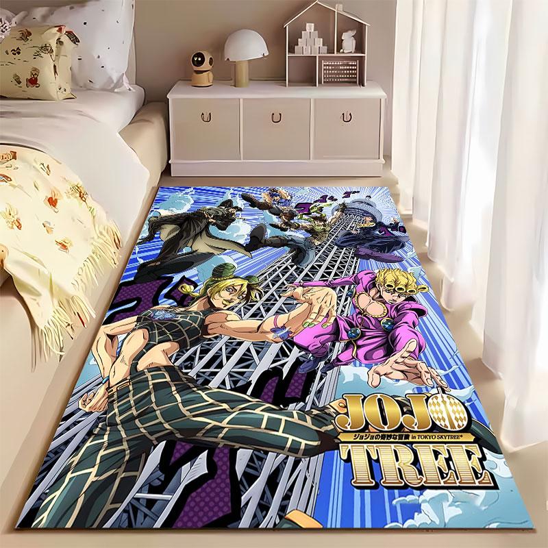 JoJo's Bizarre Adventure Design suitable as a non-slip mat for the living room or bedroom sofa
