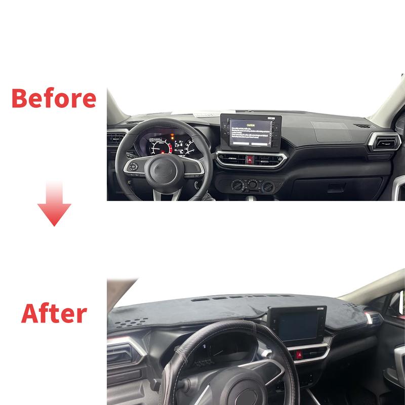 fit for Toyota Raize Daihatsu Rocky -2024 Car Accessories Dashmat Dashboard Cover Pad Protective Carpet DashMat Sunshade