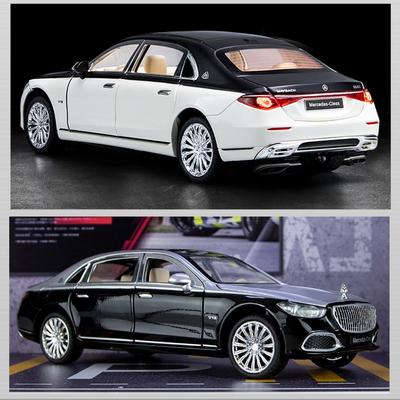 1:24 Mercedes Benz Maybach S680 Simulation Alloy Car Model Decoration Collection Gift Toy Die Casting Model Boy Toy