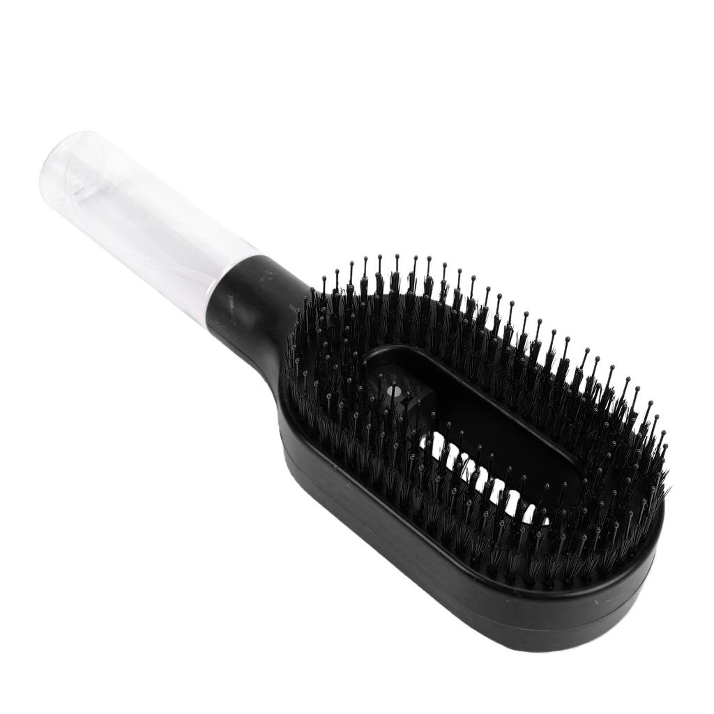 Hairbrush Mist Spray 2 In 1 Refillable Hair Brush with Water Mist Spray for Frizz Control Anti Static Reduce Tangling
