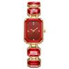 Orologio da donna con quadrante rettangolare alla moda, elegante orologio da polso al quarzo per ragazze, il miglior regalo per moglie, famiglia e amica.
