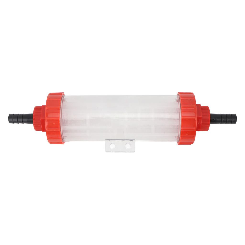 Agricultural In Line Mesh Filter Plastic Nylon High Flow Water Pump Transparent Filter for Garden