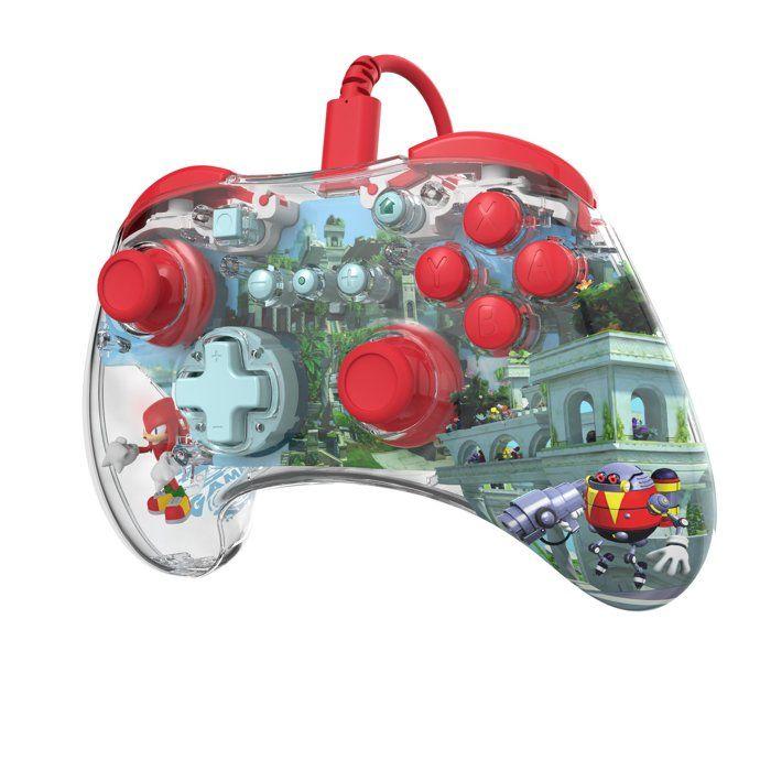 Manette filaire pour Nintendo Switch™ - PDP - Realmz Knuckles - Éclairage LED