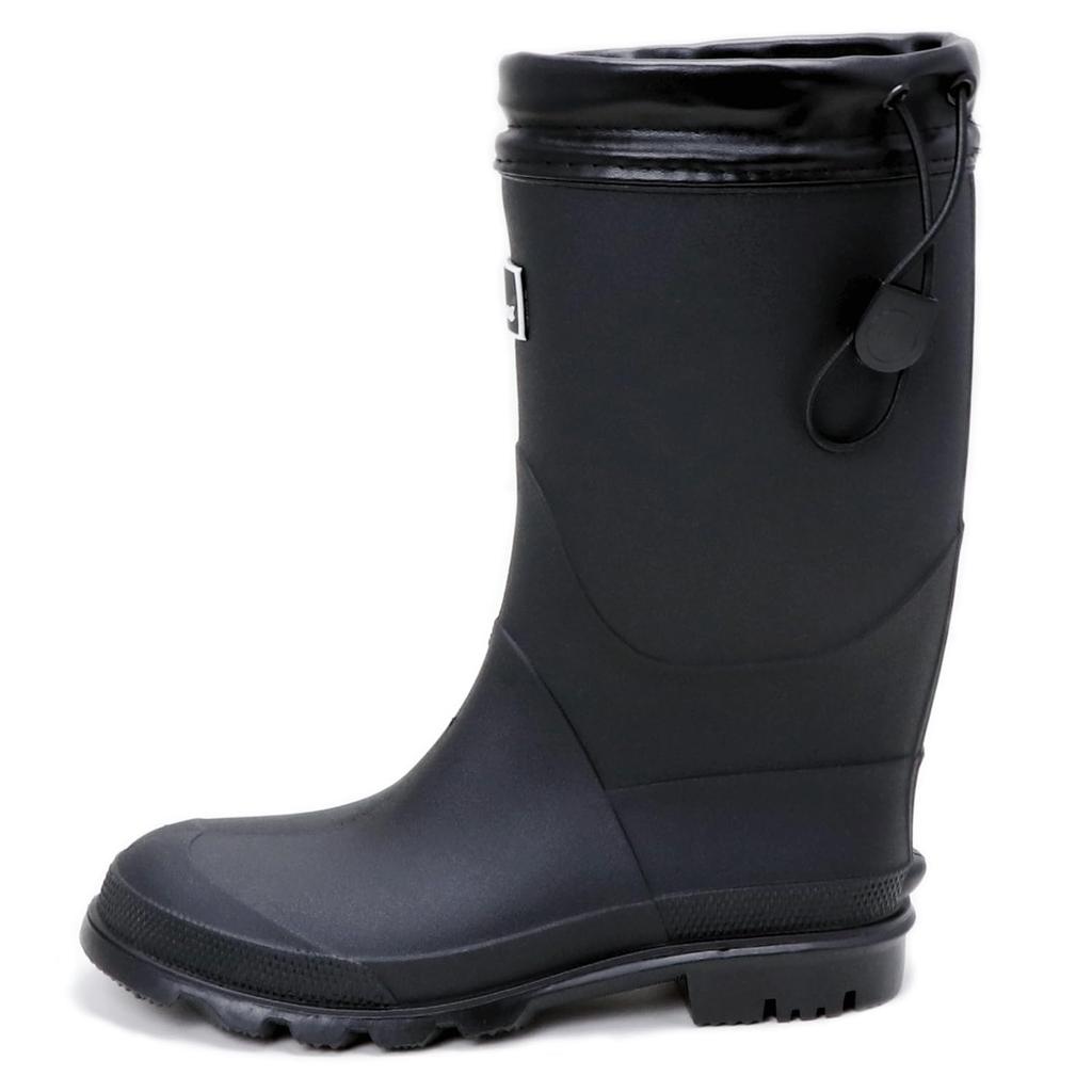 Gummistövlar För L [Rina] Dam R649, Hopfällbara, För Pendling, Skola, Trädgårdsarbete, Utomhus, Portabla, Svarta,