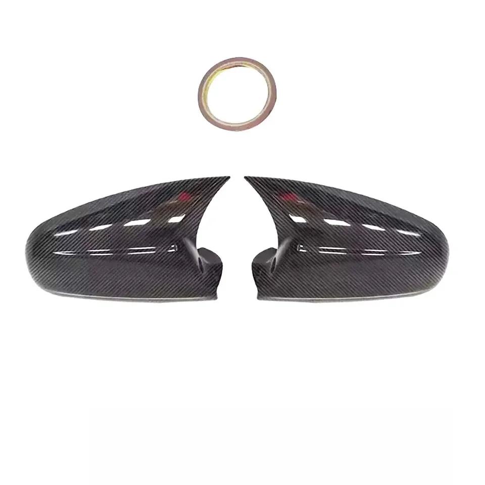 For HONDA CIVIC EK9 TYPE R 1996-2001 Car Sticker Rearview Side Mirror Cover Wing Cap Exterior Door Rear View Case Trim Carbon