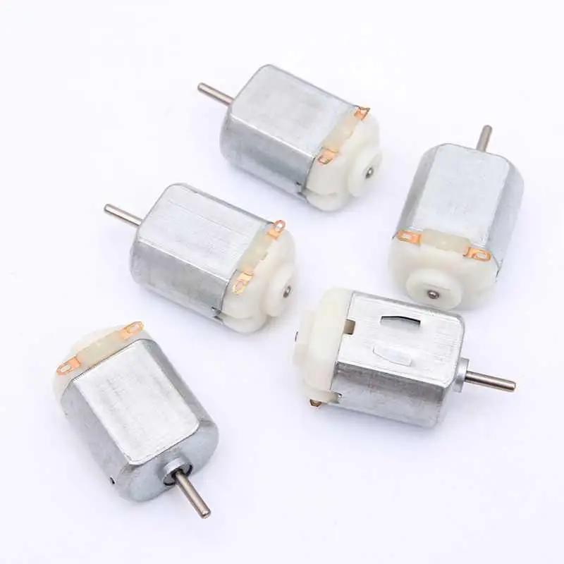 2/5/10Pcs 130 Micro DC Motor 3V-6V 8000RPM Miniature Electric Motor Four-wheel Motor Small DIY Toys Hobbies Smart Car