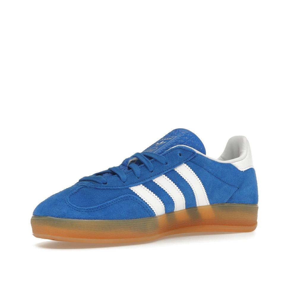 Adidas Gazelle Indoor Blue Bird Gum Unisex Sneakers Cloud-White JI2061