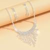 Bridal Suit Jewelry Necklace Earrings Bright Suit Women'S Wedding Evening Dress Clothing Women'S Accessories