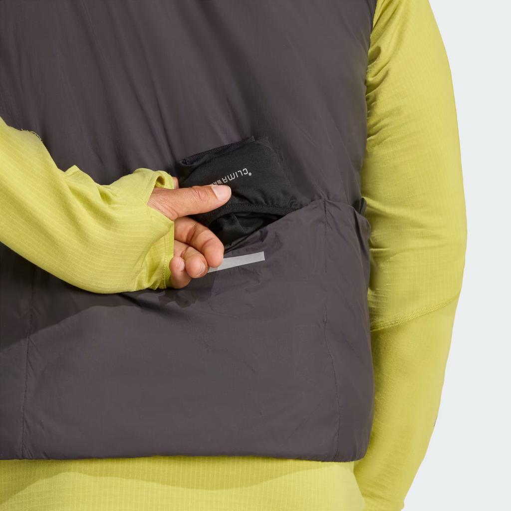 adidas Climawarm Adi365 Running Zip Lock Thermal Sweat-Wicking Windproof Rain Vest Men Vests JM5715