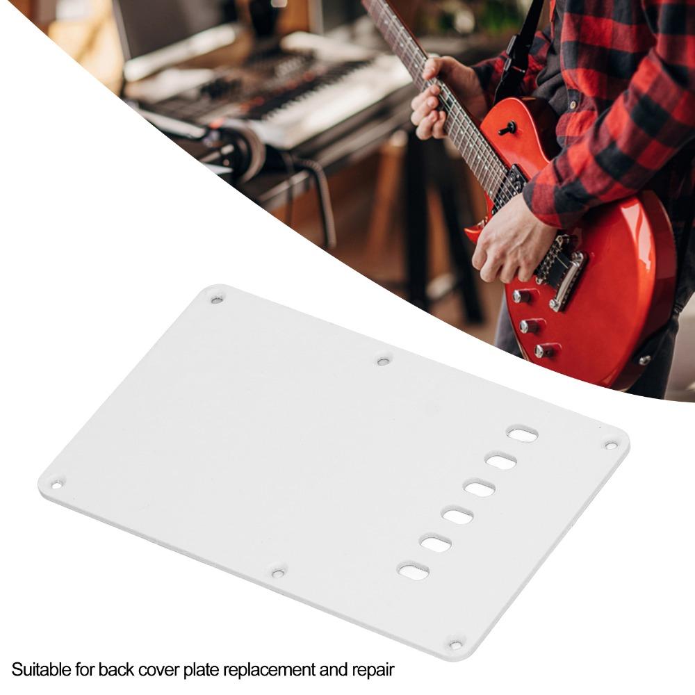 6 Holes Electric Guitar Back Cover Plate Guitar Parts Back Plate For Electric Guitar